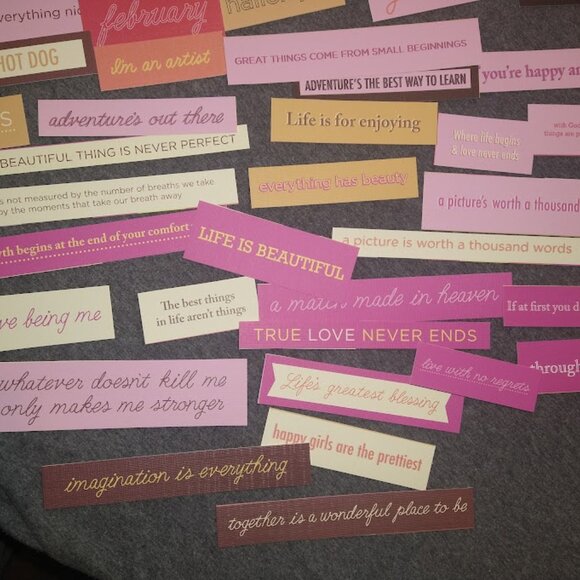 Die Cuts with View Quote Warm Cardstock textured - Picture 8 of 10